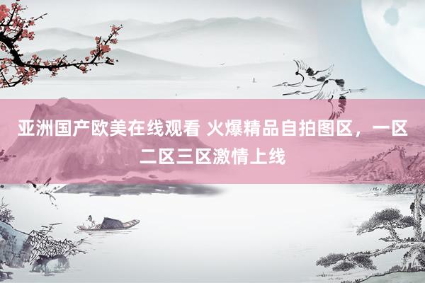 亚洲国产欧美在线观看 火爆精品自拍图区，一区二区三区激情上线